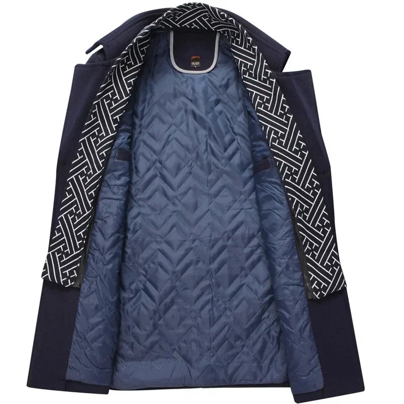 VAN HOUTEN™ | WINTERJAS VAN WOOL VOOR HEREN