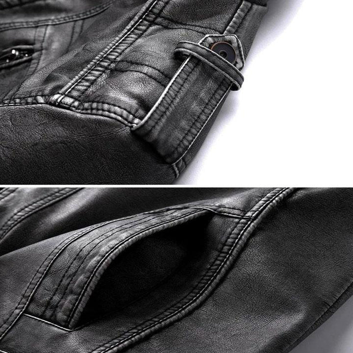 Félix™ | Luxe leren jas