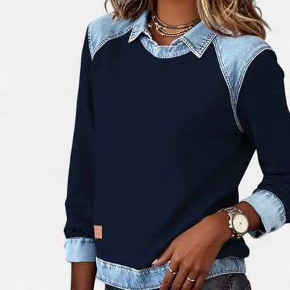 Trendy Lange Mouwen Blouse