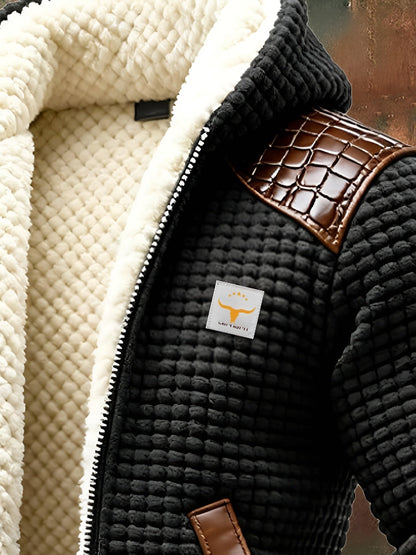 VANHOUTEN™ | GEVOERDE QUILTED JAS MET CAPUCHON