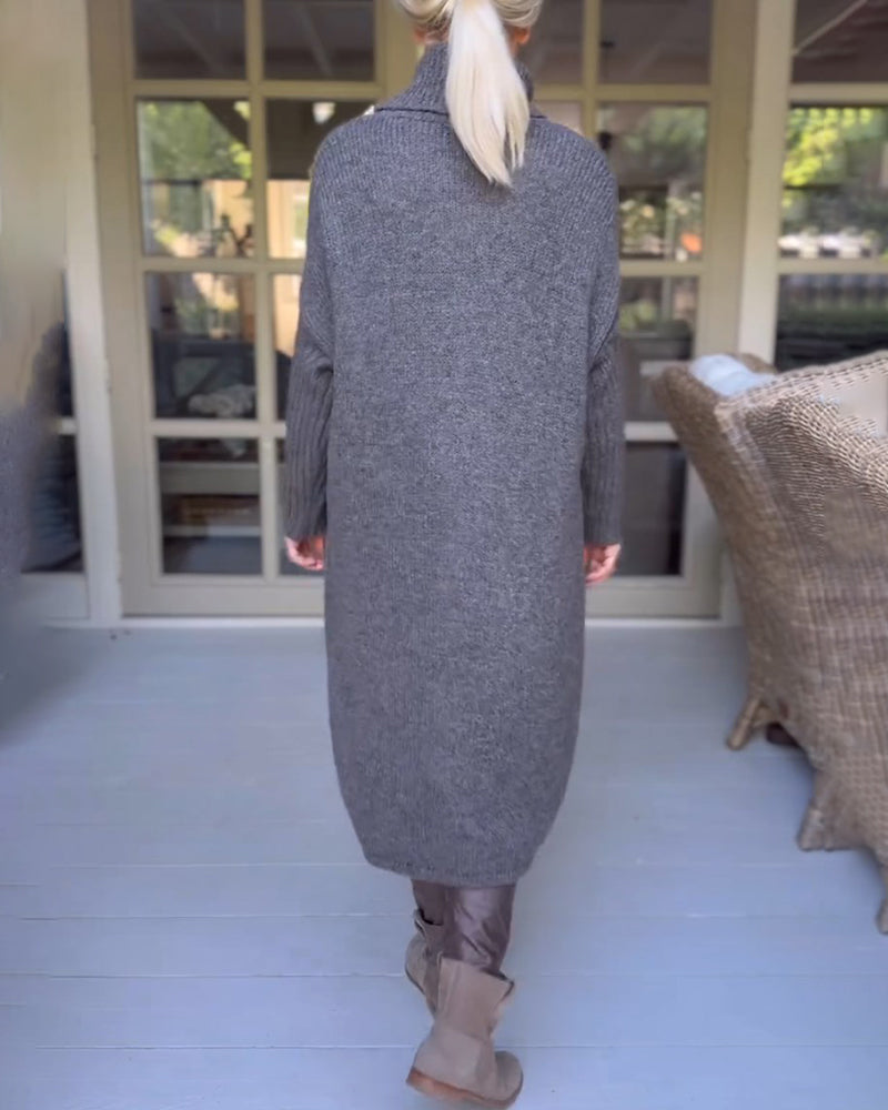 Laluna® | Trui met hoge hals en lange mouwen