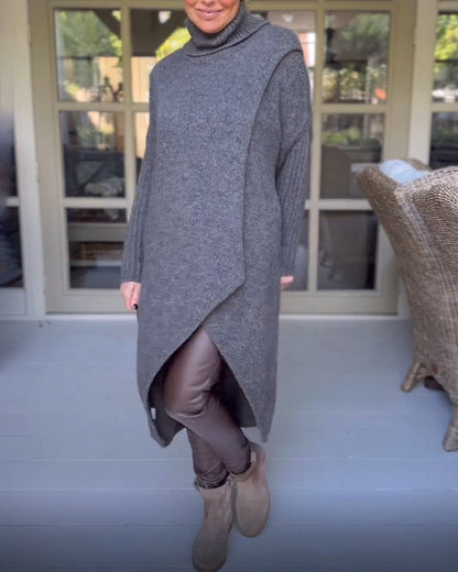 Laluna® | Trui met hoge hals en lange mouwen