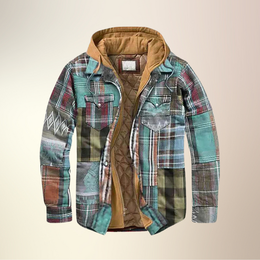 Savrani™ | Geruite lappendekenjack