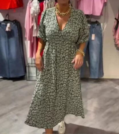 Mira – Jurk met Mooie Print