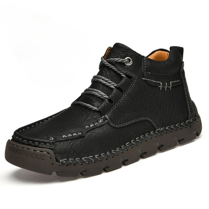 Vintage Thermische Winter Leren Casual Martin Boots voor Heren