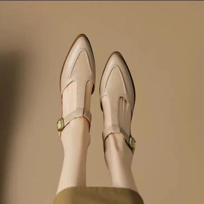 Gianna | Klassieke Buckle Leren Schoenen