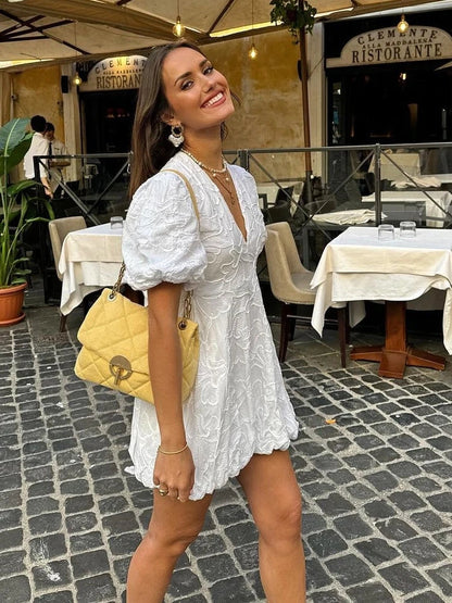 Van Houten™ | Puff Mini Dress