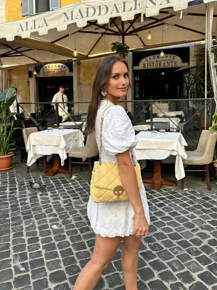 Van Houten™ | Puff Mini Dress