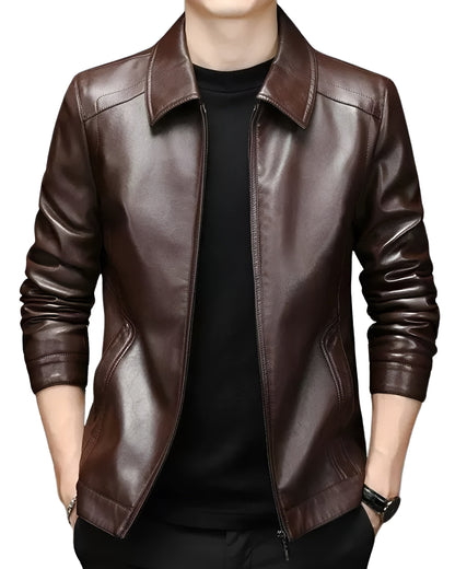 Julien™ | Casual leren jasje