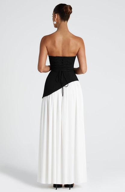 Van Houten™ | Chic Split Maxi Jurk