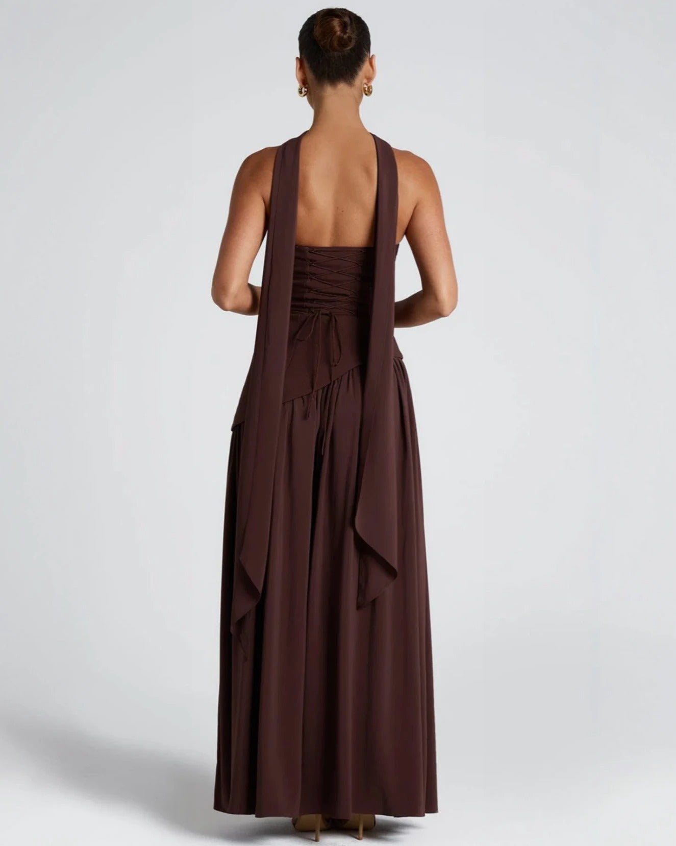 Van Houten™ | Chic Split Maxi Jurk