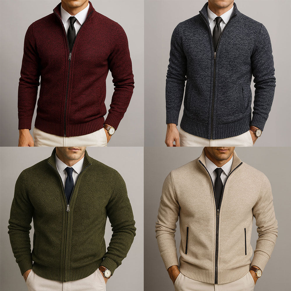 Veldor™ | Geverfde Merino Wol Cardigan