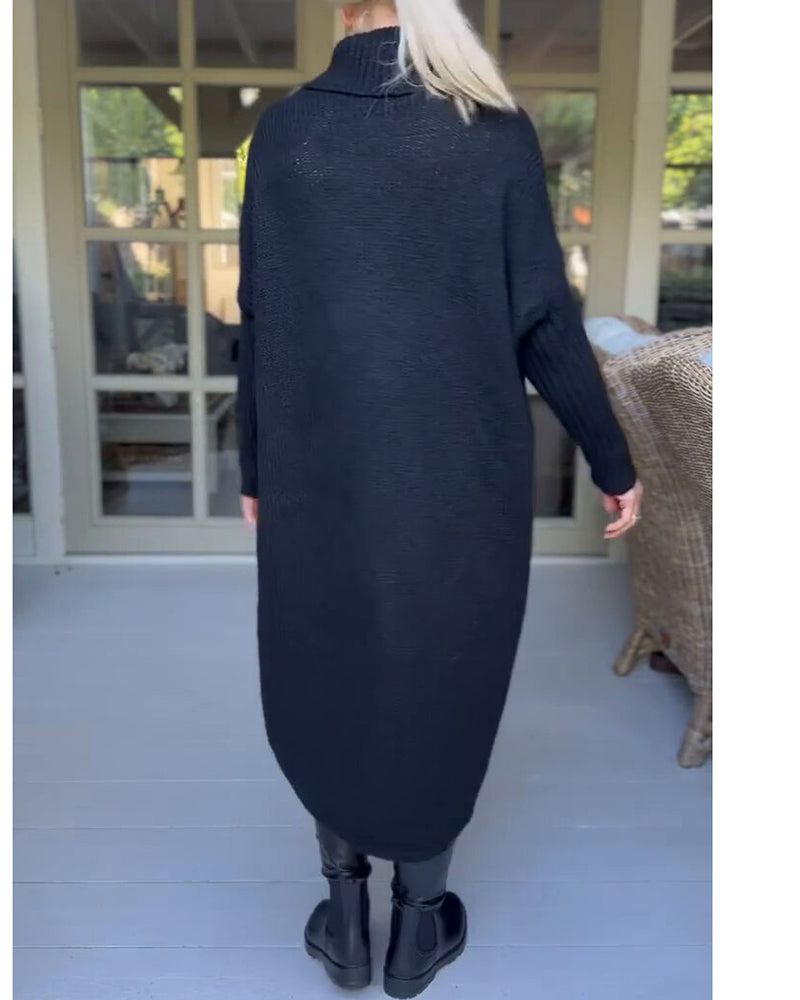 Laluna® | Trui met hoge hals en lange mouwen