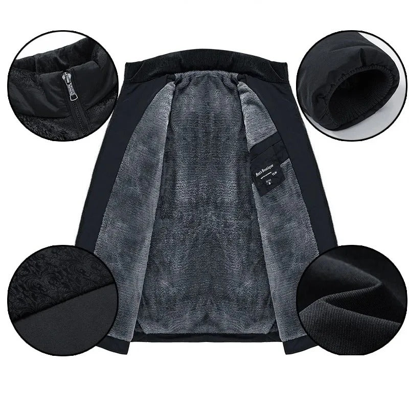 Louis™ | Elegante Gewatteerde Donsjas