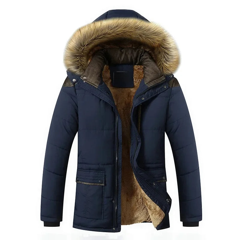 Adrien™ | Elegante Winterjas van Gewatteerd Fleece